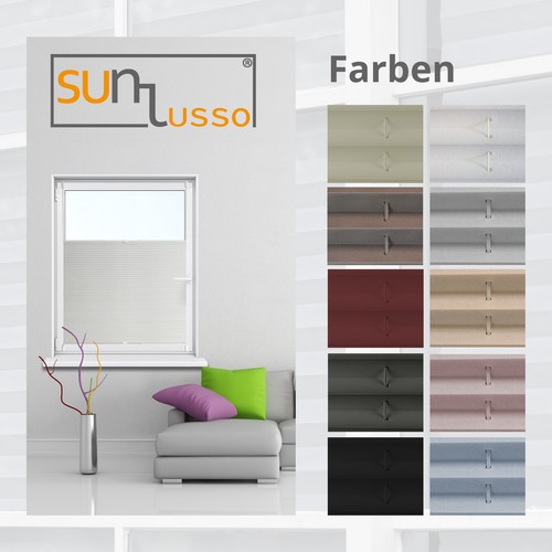Plissee klemmfix ohne bohren - plissee,